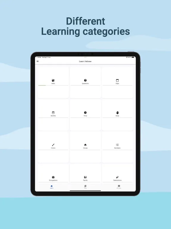 Скриншоты Learn Hebrew Online iPad 