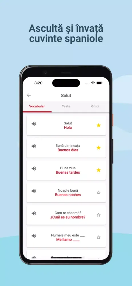 Capturas de pantalla de Invata Spaniola