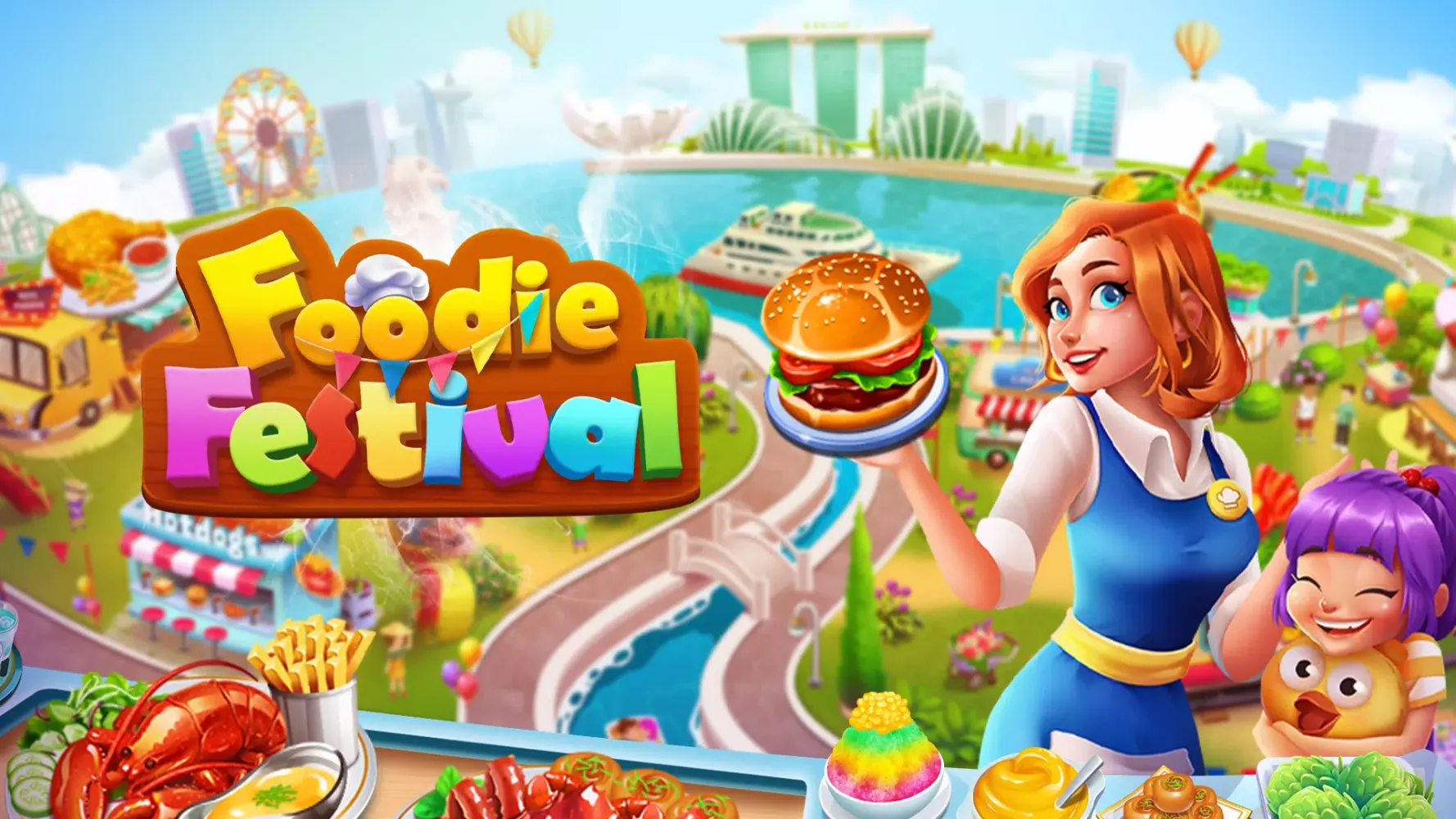 Captures d'écran de Foodie Festival
