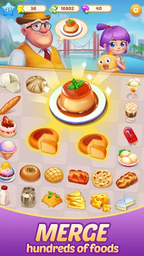 Merge Food - Chef Decoration Screenshots