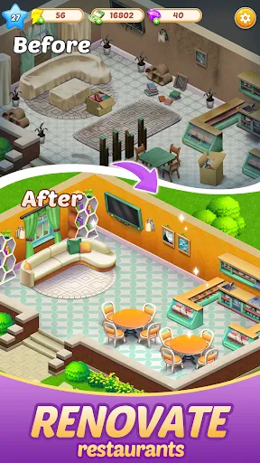 Merge Food - Chef Decoration Screenshots