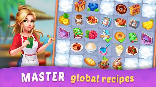 Merge Resto - Match & Decor スクリーンショット