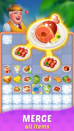 Merge Resto - Match & Decor スクリーンショット