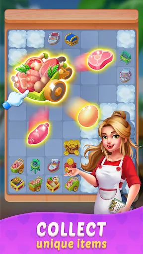 Merge Resto - Match & Decor スクリーンショット