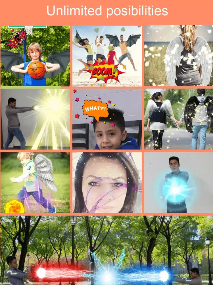 Capturas de pantalla de PiclabFx - add amazing fx to your selfie and photos and create your own movie scenes! iPad 