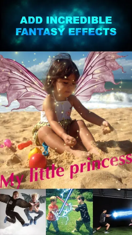 Capturas de pantalla de PiclabFx - add amazing fx to your selfie and photos and create your own movie scenes!