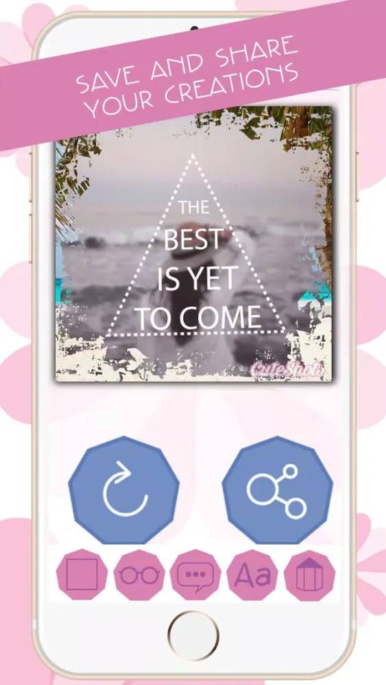 CuteShots - Chic photo producer স্ক্রিনশট