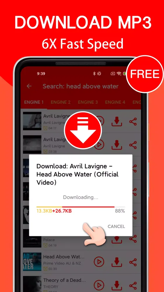 Capturas de tela do Music Player - Mp3 Player