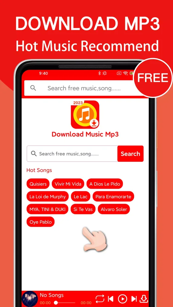 Capturas de tela do Music Player - Mp3 Player
