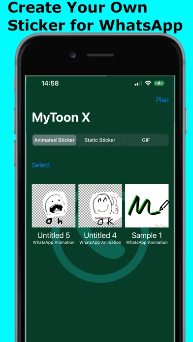 MyToonX for WASticker Screenshots