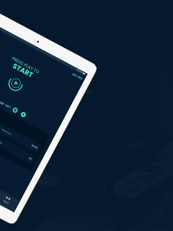 Zrzuty ekranu Valcare Tabata and HIIT Timer iPad 