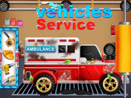 Скриншоты Car Washing & Repairing Garage iPad 