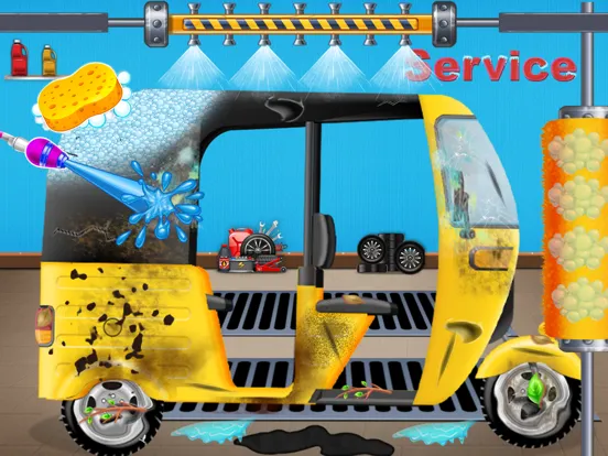 Скриншоты Car Washing & Repairing Garage iPad 