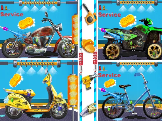 Скриншоты Car Washing & Repairing Garage iPad 