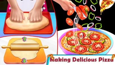 Tangkapan skrin Fast Food Cooking Pizza Maker