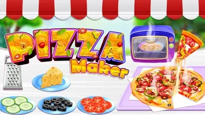 Tangkapan skrin Fast Food Cooking Pizza Maker
