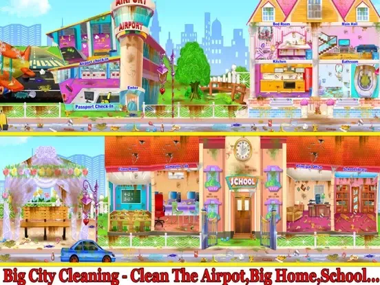 City Cleaning House Cleaning iPad 应用截图