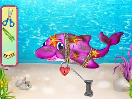 Capturas de pantalla de Mermaid Rescue House Cleaning iPad 