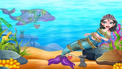 Capturas de pantalla de Mermaid Rescue House Cleaning