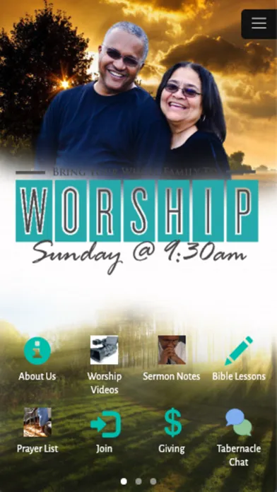 Скриншоты Tab Church App