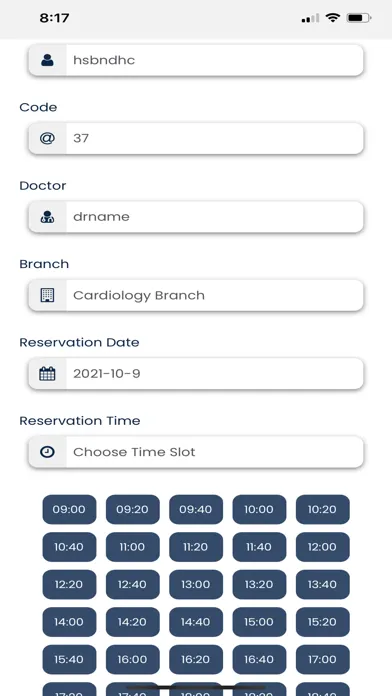 Скриншоты Tabex Clinic System