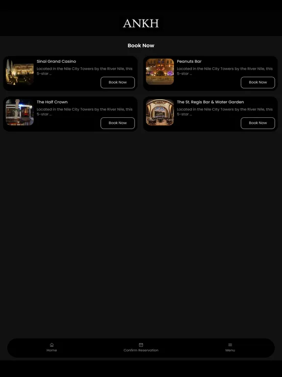 ANKH EG iPad  Screenshots