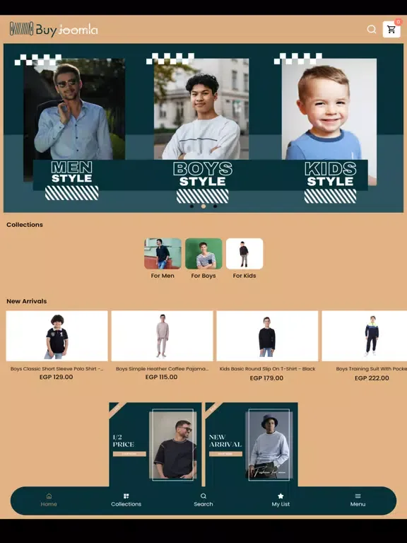 Capturas de pantalla de Buy Joomla iPad 