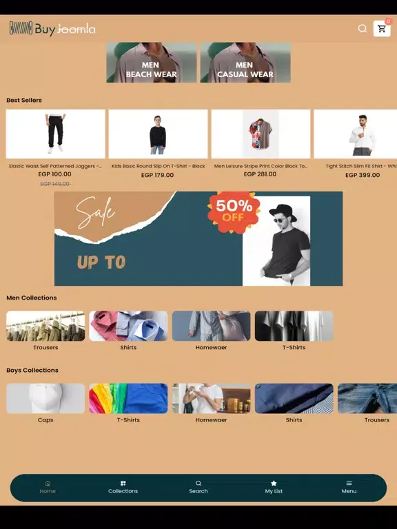 Capturas de pantalla de Buy Joomla iPad 