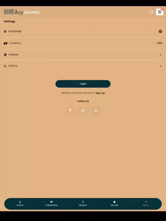 Capturas de pantalla de Buy Joomla iPad 