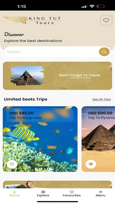 Скриншоты King Tut Tours