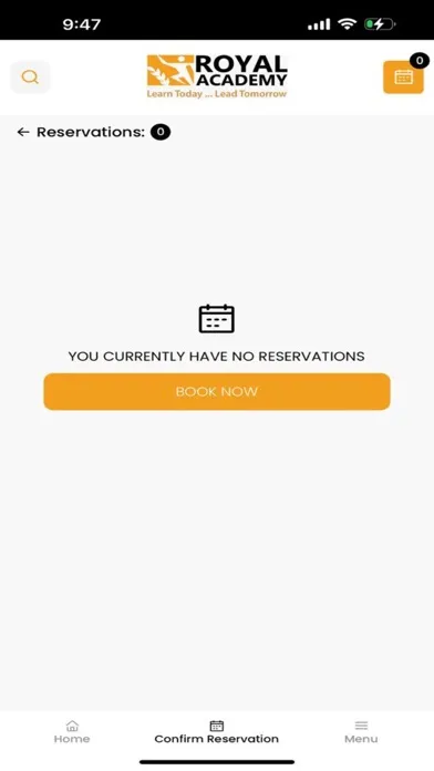 Royal Academy App 스크린샷
