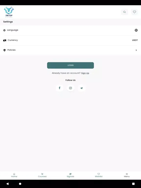 Tiktop Academy iPad  سکرین شاٹس