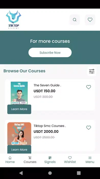 Tiktop Academy سکرین شاٹس