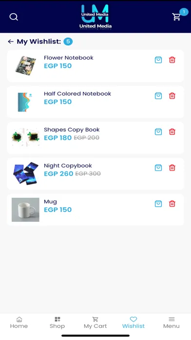 Скриншоты United Media Shop