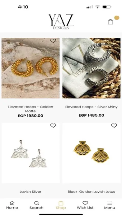 Screenshot di Yaz Designs