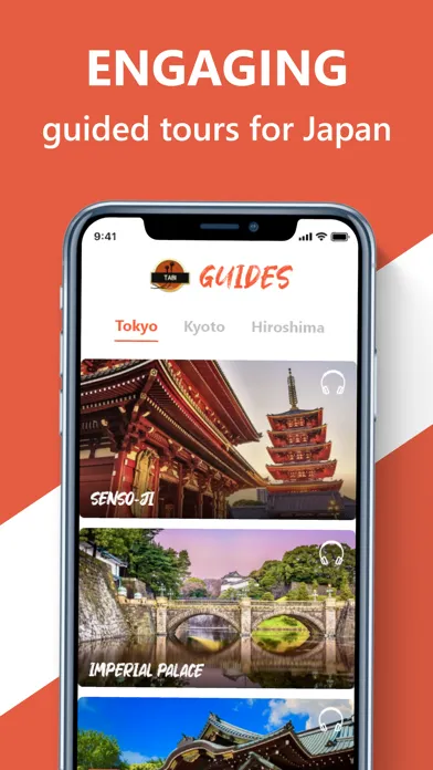 Tabi Audio Japan Guides Screenshots