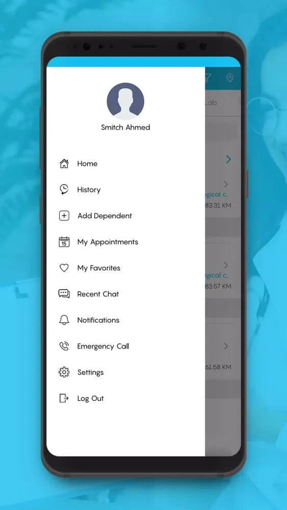 Tabibi - Patient Screenshots