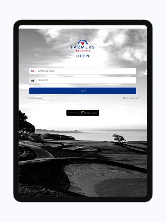 The Farmers Insurance Open iPad  スクリーンショット