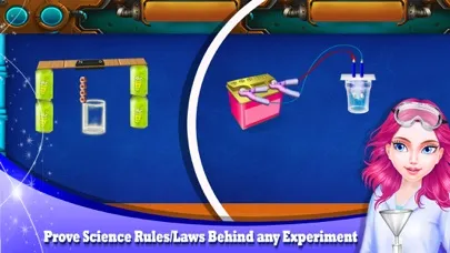 ภาพหน้าจอของ Chemistry Science Experiment