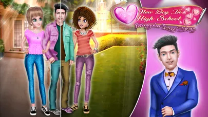 Скриншоты New Boy in High School Story