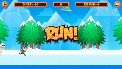 Tangkapan skrin Eskimo's Scary Run