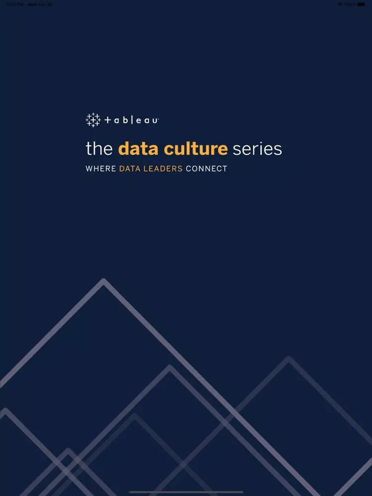Tableau Data Culture Series iPad 应用截图