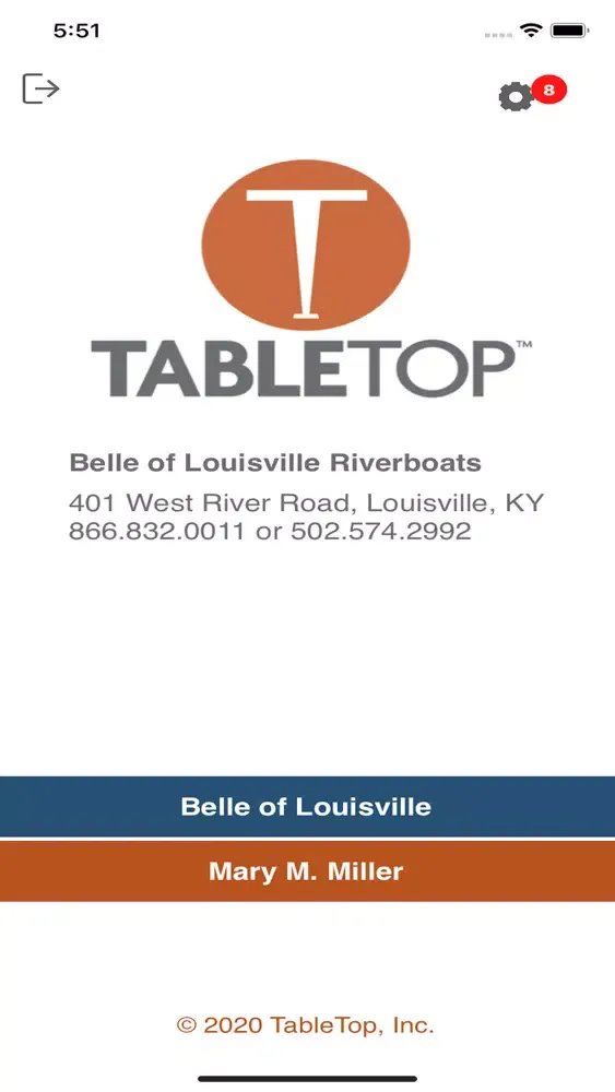 Tangkapan layar TableTop Ordering Made Easy