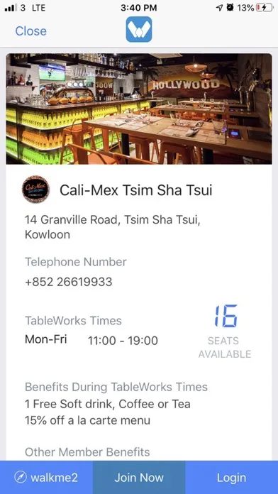 Screenshot di TableWorks