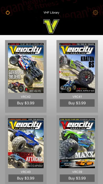 Zrzuty ekranu Velocity RC Cars Magazine