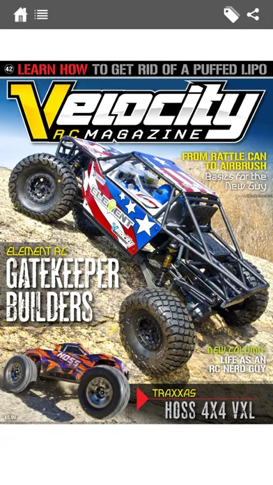 Zrzuty ekranu Velocity RC Cars Magazine
