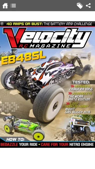 Zrzuty ekranu Velocity RC Cars Magazine