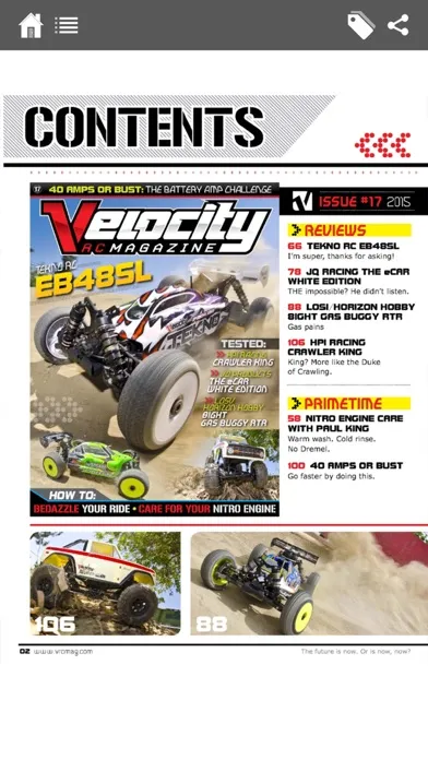 Zrzuty ekranu Velocity RC Cars Magazine