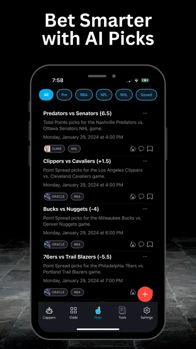 AI Sports Picks स्क्रीनशॉट
