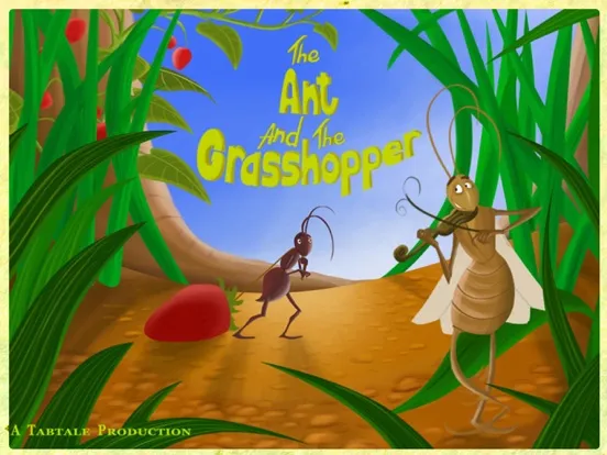 ภาพหน้าจอของ The Ant & the Grasshopper iPad 